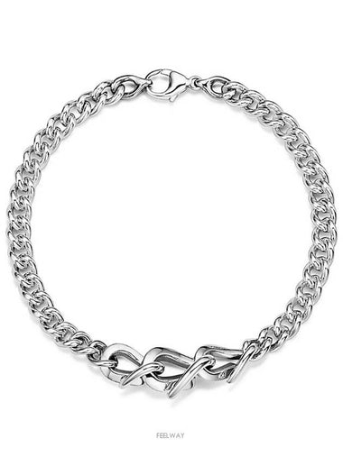 Tiffany Forge Link Bracelet High Glossy Sterling Silver - TIFFANY & CO. - BALAAN 1