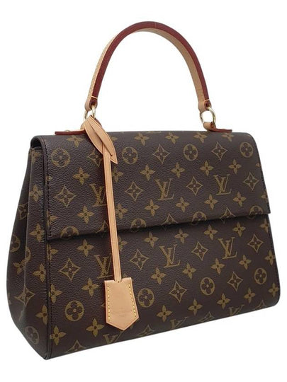 M42735 Monogram Canvas Clooney MM Blue Glacial Tote Bag Strap - LOUIS VUITTON - BALAAN 2