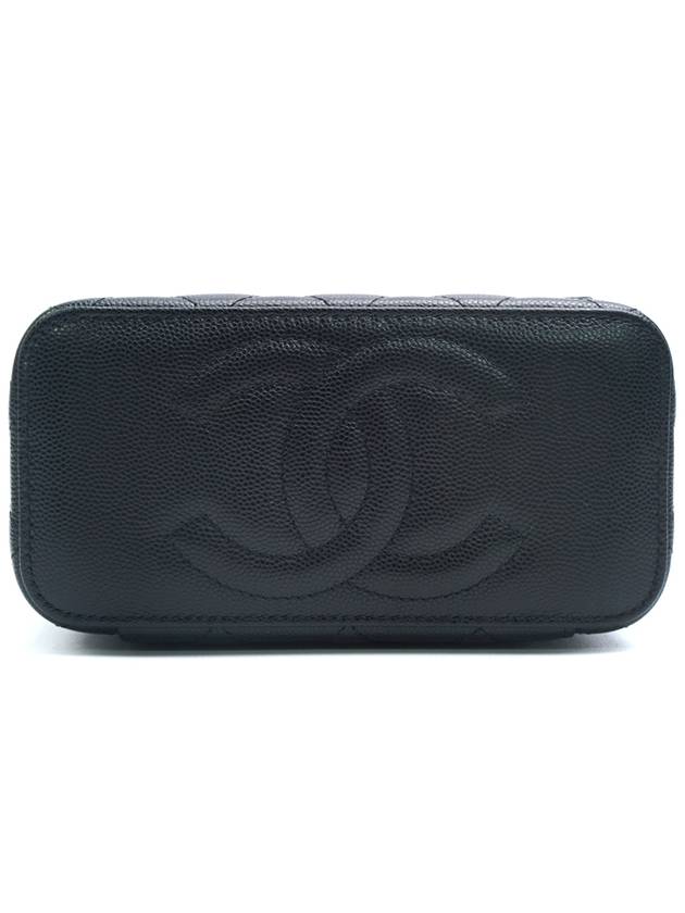 Classic Caviar Vanity Cross Bag Gold Plated Black - CHANEL - BALAAN 7