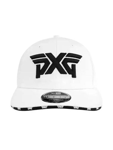 Logo Repeat Ball Cap White - PXG - BALAAN 1