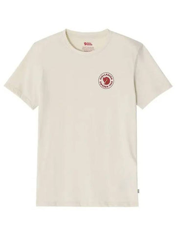 Men's 1960 Logo T Shirt Chalk White - FJALL RAVEN - BALAAN 1