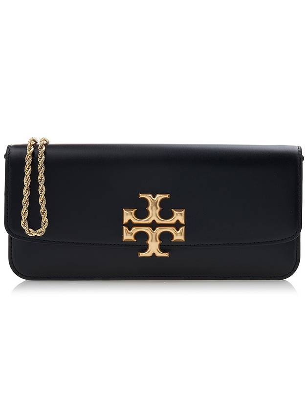 Eleanor Chain Shoulder Bag Black - TORY BURCH - BALAAN 2