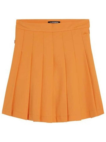 SS Adina Golf Skirt Orange - J.LINDEBERG - BALAAN 1