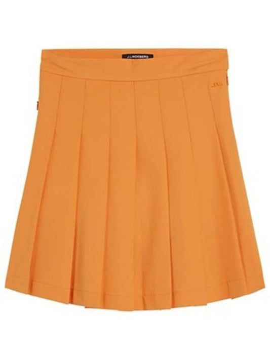 SS Adina Golf Skirt Orange - J.LINDEBERG - BALAAN 1