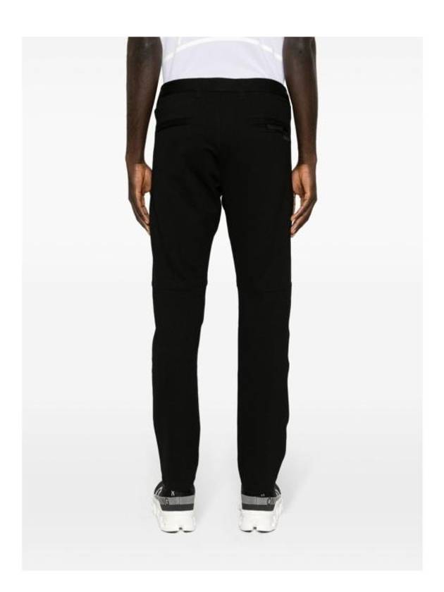 Slim Fit Pants Performance Stretch Jersey Straight Pants Black - HUGO BOSS - BALAAN 4