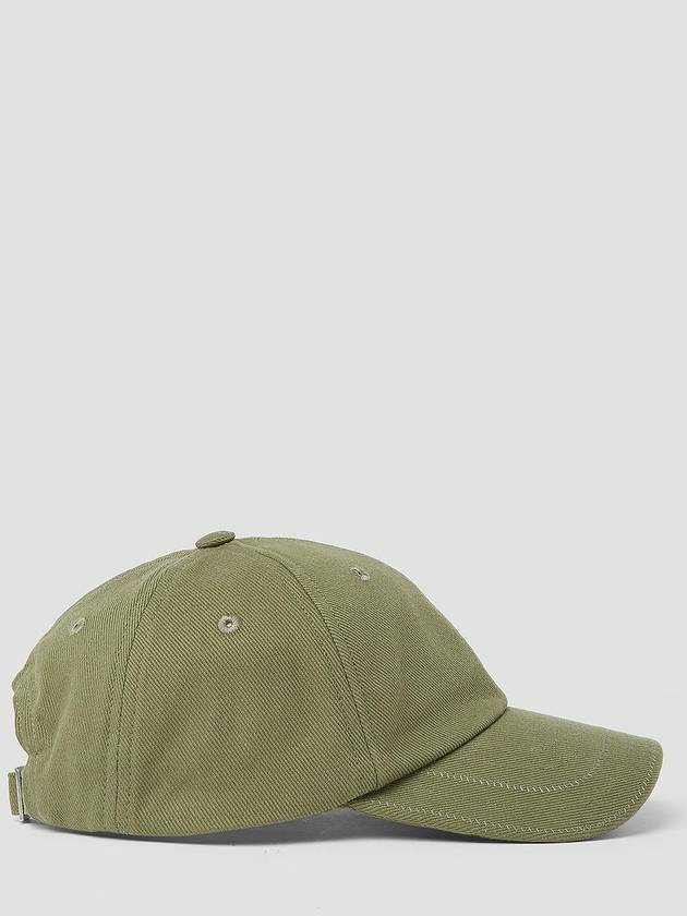 La Casquette Signature Baseball Cap Khaki - JACQUEMUS - BALAAN 1