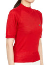 Women's Wool Silk Knit Top Red - VIVIENNE WESTWOOD - BALAAN 4