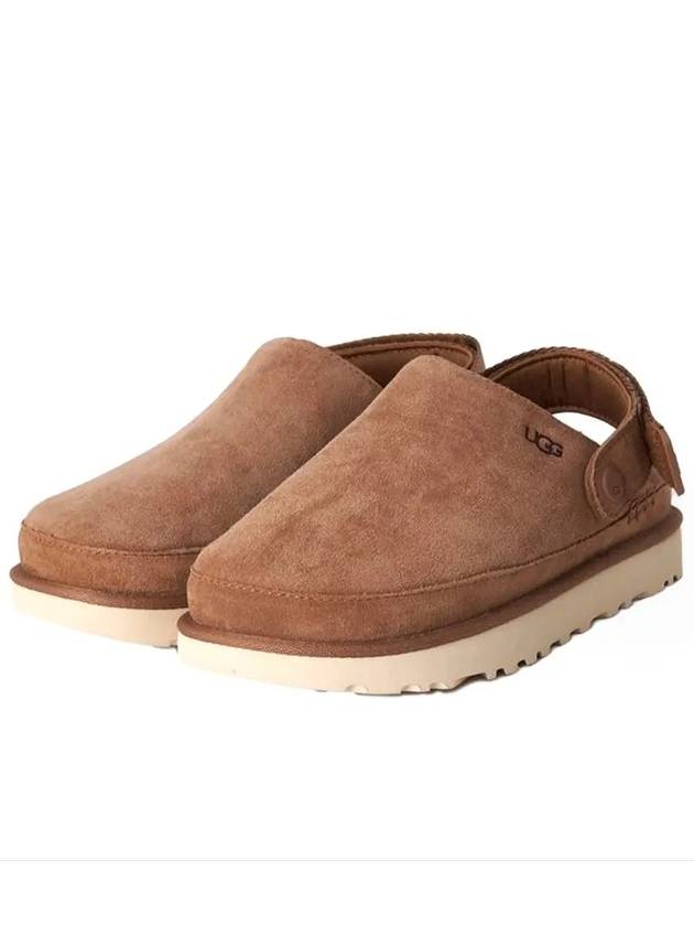 Women's Golden Star Suede Clog Mule Chestnut - UGG - BALAAN 2