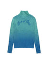 open embroid logo zip-up cardigan blue - HOUSE OF SUNNY - BALAAN 3