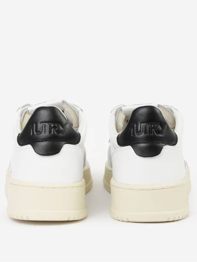 Medalist Black Tab Low Top Sneakers White - AUTRY - BALAAN 3