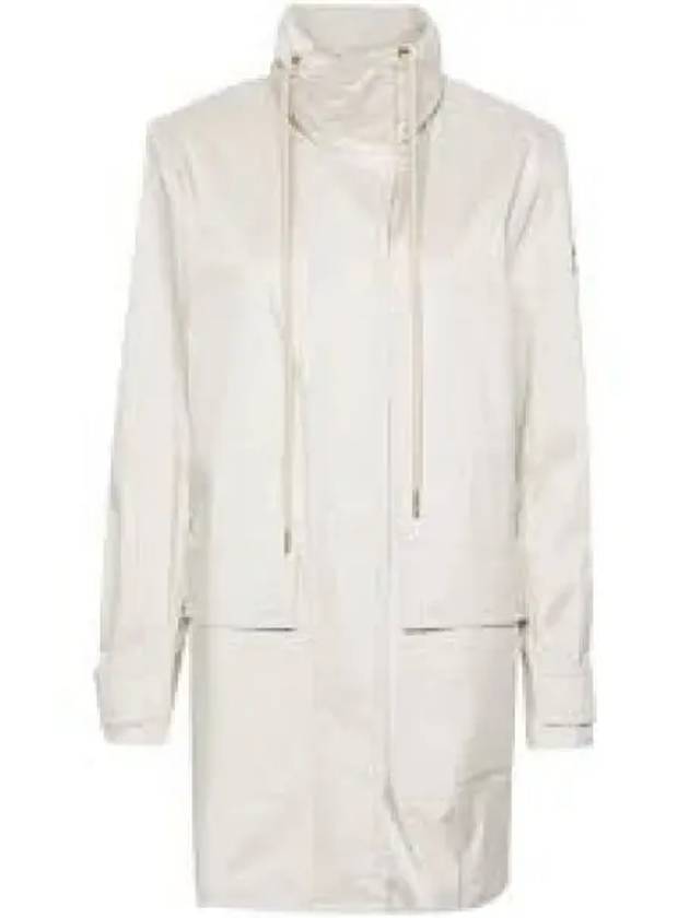 Hooded Rain Jacket White 1C00012 539HW 037 1240153 - MONCLER - BALAAN 1