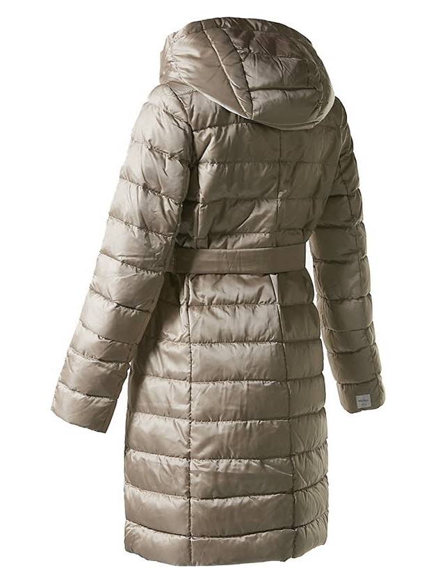 The Cube Nobefwater Repellent Reversible Goose Down Padding Beige - MAX MARA - BALAAN.