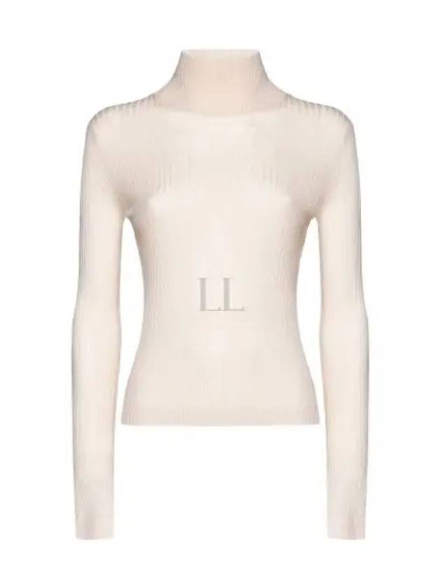 Sax High Neck Knit Turtleneck Ivory - MAX MARA - BALAAN 2