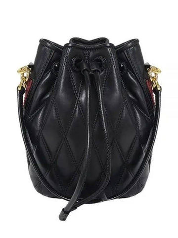 DONAE quilted bucket bag black QT F170 1213320 - BALLY - BALAAN 1