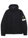 Men's Soft Shell Pure Insulation Technology Primaloft Hooded Jacket Black - STONE ISLAND - BALAAN 2