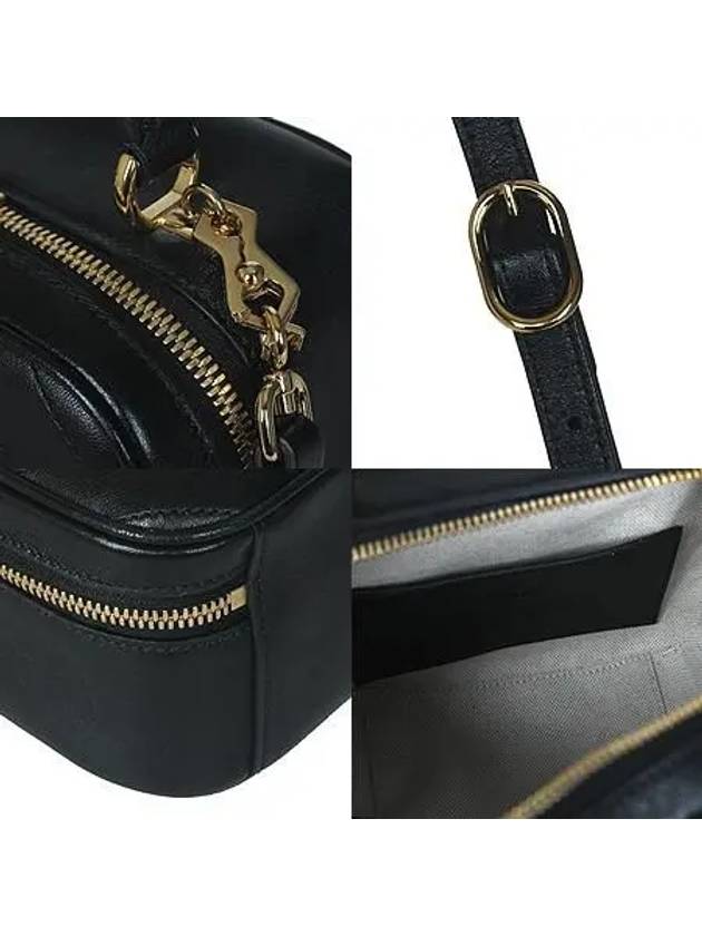 744434 Black Leather Blondie Top Handle Tote Bag Shoulder Strap 2WAY - GUCCI - BALAAN 5