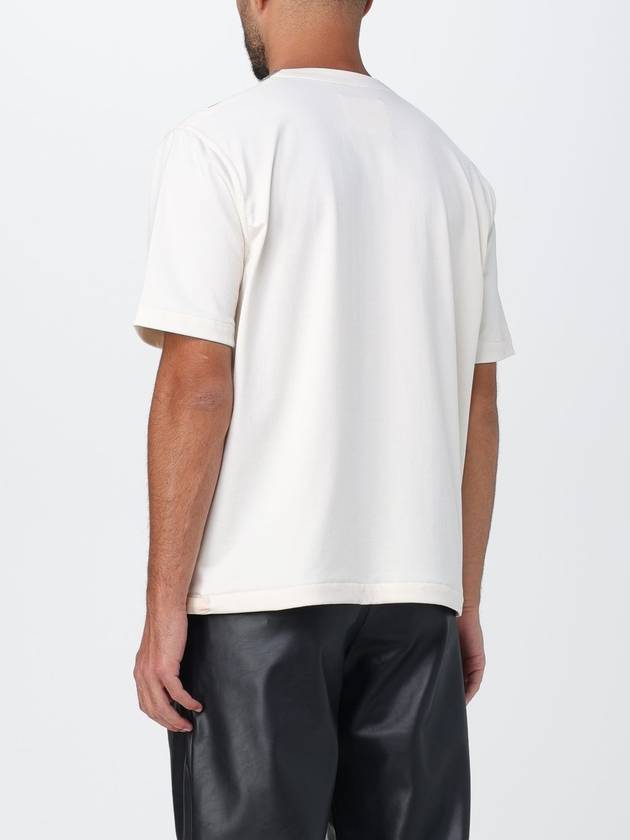 T-shirt Jil Sander in nylon con dettaglio zip - JIL SANDER - BALAAN 3