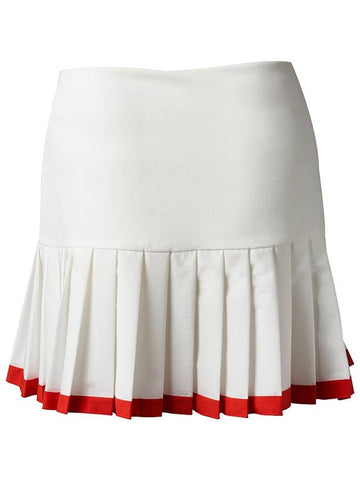 pleats pleats skirtwhite - MILESANDMILESANDMILES - BALAAN 1