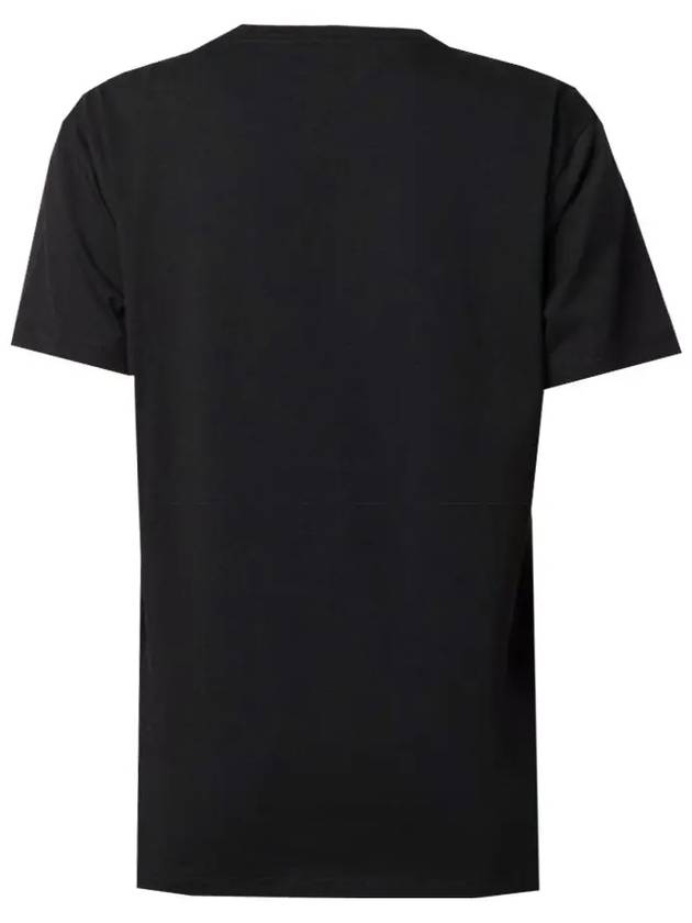 Annaxou Logo Patch Crew Neck Short Sleeve T-Shirt Black - ISABEL MARANT - BALAAN 4