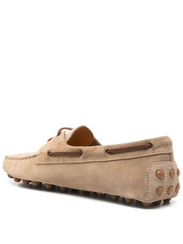 Tod'S Suede Gommino Bubble Boat Loafers Shoes - TOD'S - BALAAN 3