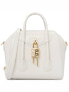 Antigona Lock Mini Cross Bag White - GIVENCHY - BALAAN 2