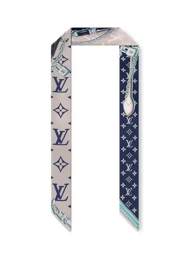 Ultimate Monogram Scarf Blue Marine - LOUIS VUITTON - BALAAN 4