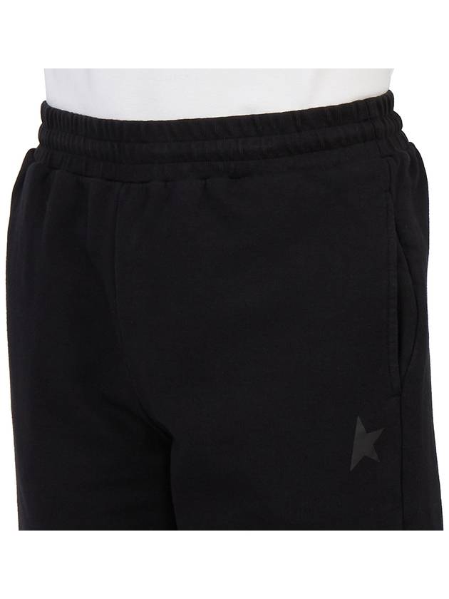 Men's Logo Printing Bermuda Shorts Black - GOLDEN GOOSE - BALAAN 11