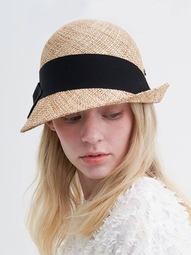 Unbalanced Summer Cloche Beige - BROWN HAT - BALAAN 2