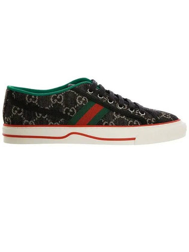 Men's Tennis 1977 Low Top Sneakers Black - GUCCI - BALAAN 1