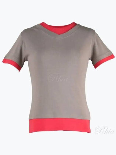 RIO Short Sleeve T Shirt Gray Red - GIMAGUAS - BALAAN 1