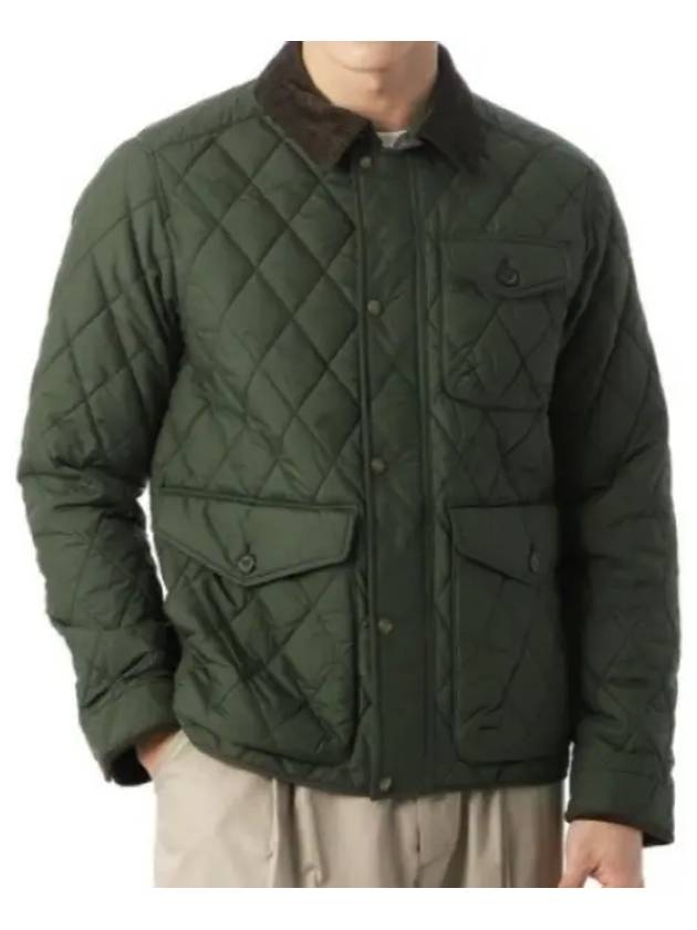 Quilted Waterproof Jumper Jacket Olive - POLO RALPH LAUREN - BALAAN 2