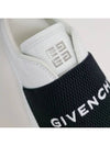 City Sport Sneakers In Leather with Strap White Black - GIVENCHY - BALAAN 8