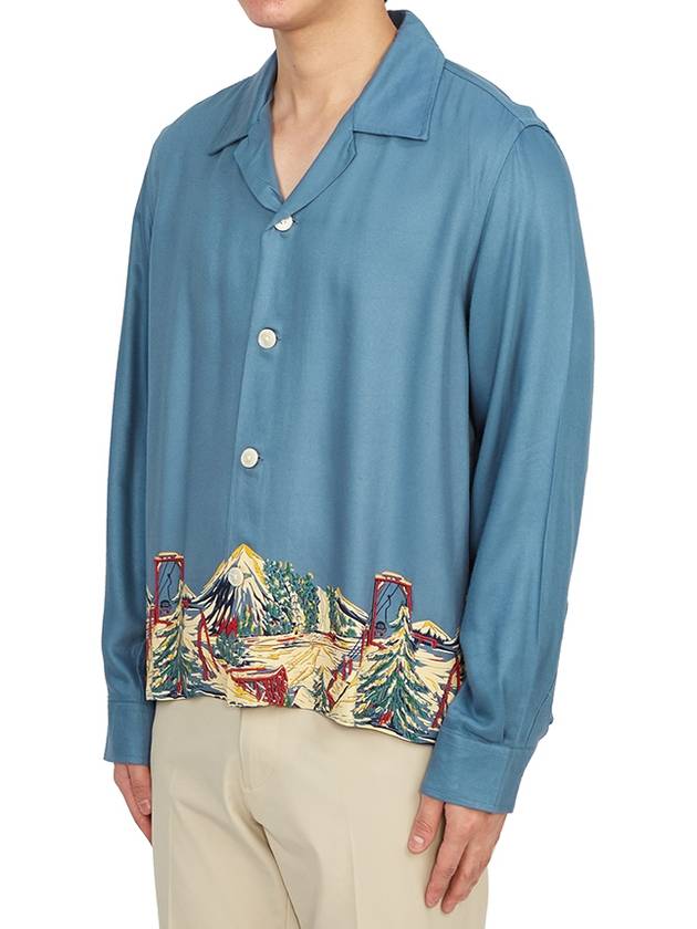 MRF23SH017 BLUE MULTI Men s Shirt - BODE - BALAAN 4