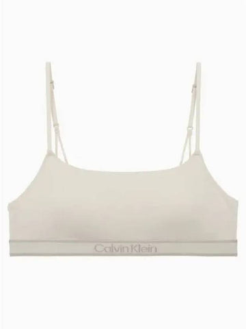 Underwear Women s Tonal Logo Cotton AF Lightly Lined Bralette QF7943ADJB1 - CALVIN KLEIN - BALAAN 1