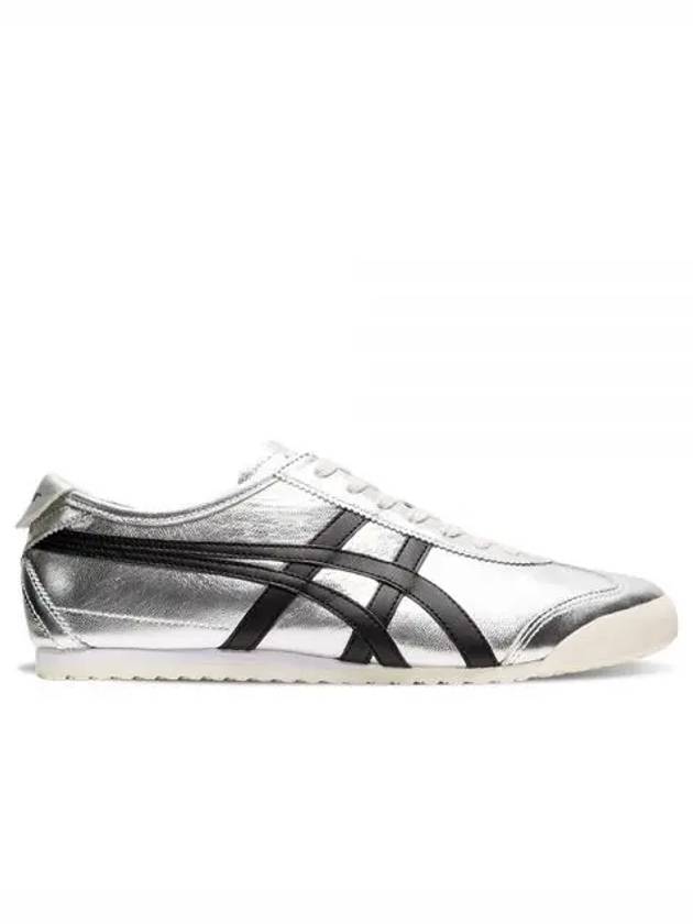 Mexico 66 Low Top Sneakers Black Pure Silver - ONITSUKA TIGER - BALAAN 2