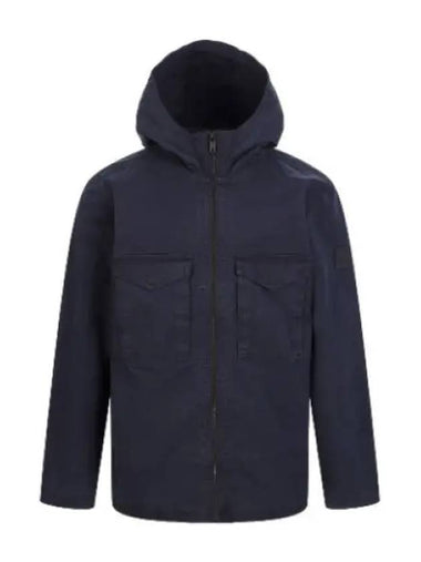 Boss Garment Dying Hooded Work Jacket - HUGO BOSS - BALAAN 1