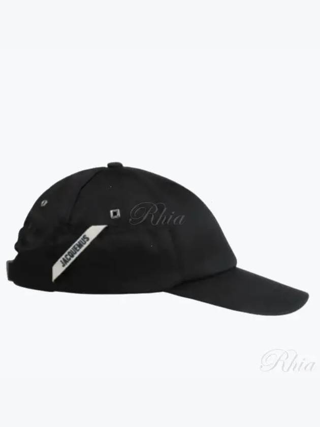 La Casquette Ball Cap Black - JACQUEMUS - BALAAN 2