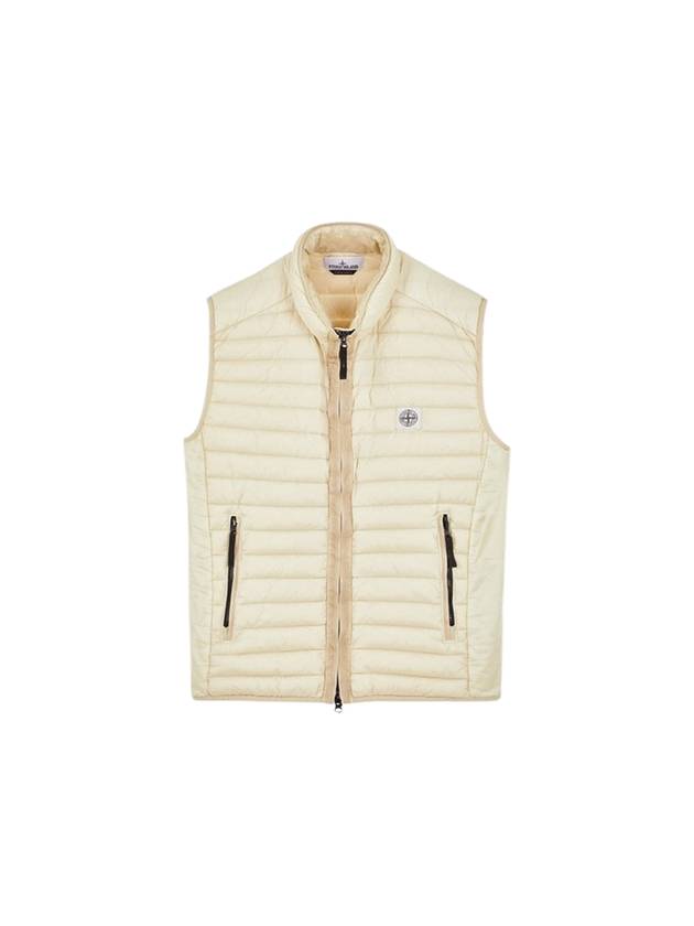 Men's Logo Patch Puffer Vest Plaster - STONE ISLAND - BALAAN 2