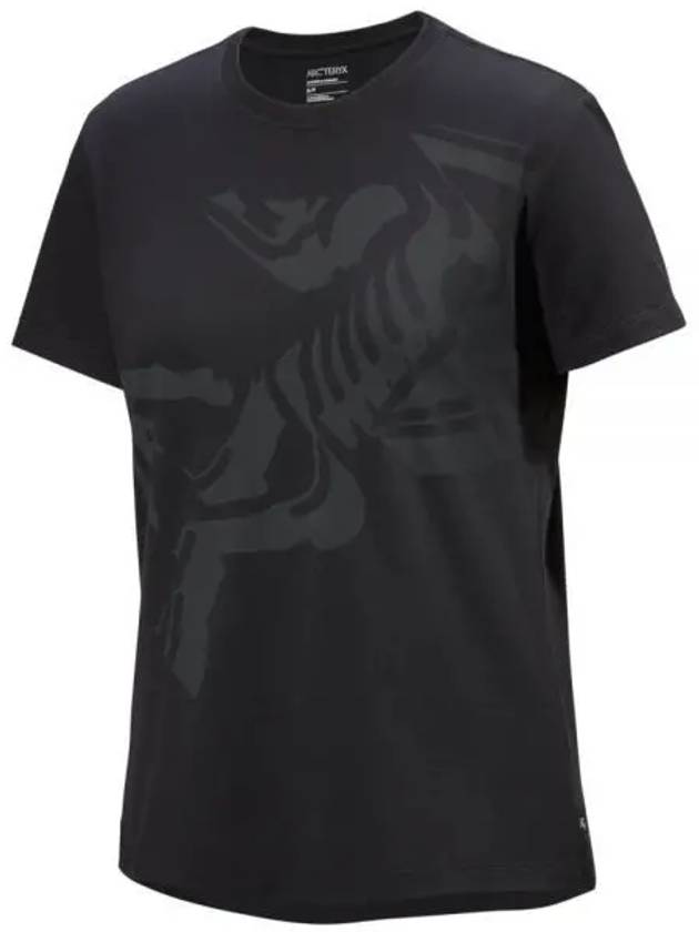 Bird Cotton Short Sleeve T-Shirt Black - ARC'TERYX - BALAAN 2