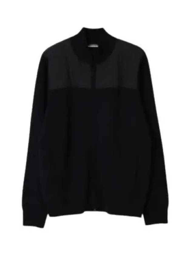 Bridge Hybrid Knit Sweater Black - J.LINDEBERG - BALAAN 2