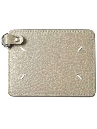 Numbering Logo Keyring Card Wallet Beige - MAISON MARGIELA - BALAAN 2