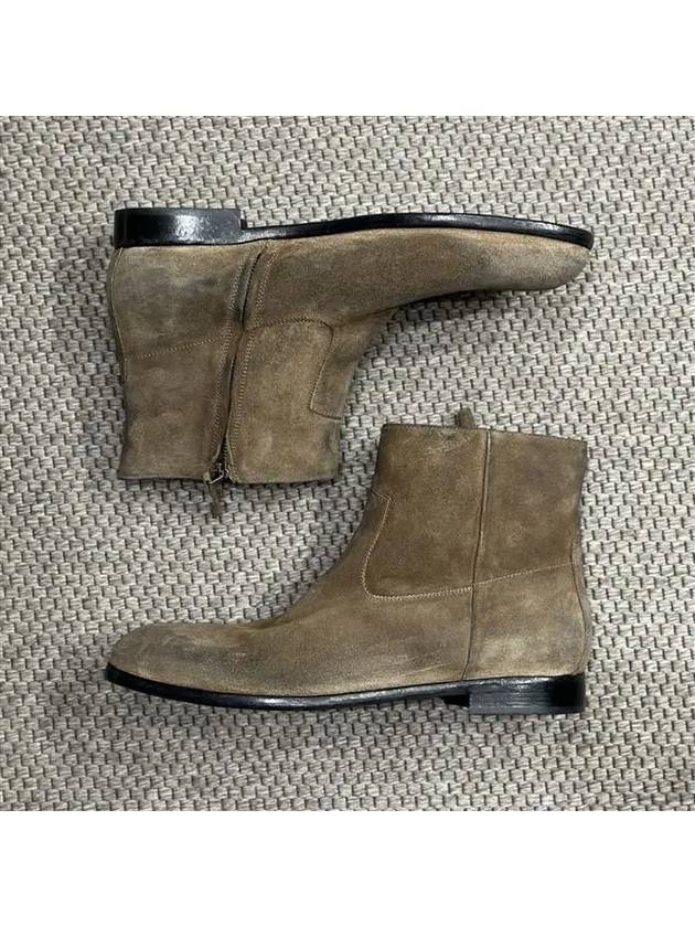 Floyd suede ankle boots green - BUTTERO - BALAAN 5