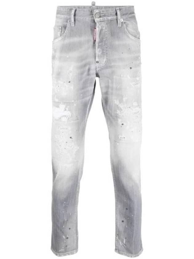 Skater Washing Jeans Grey - DSQUARED2 - BALAAN 1