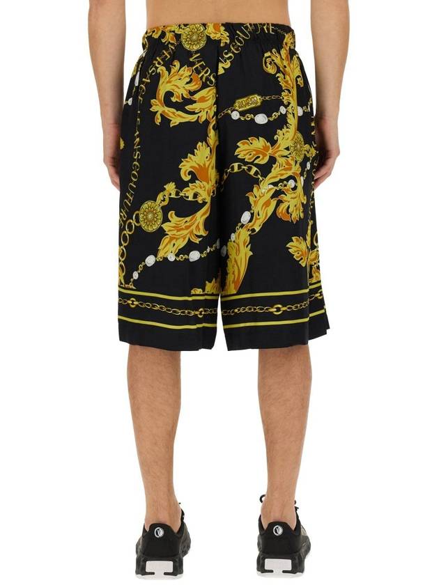 Versace Jeans Couture "Chain Couture" Bermuda Shorts - VERSACE - BALAAN 3