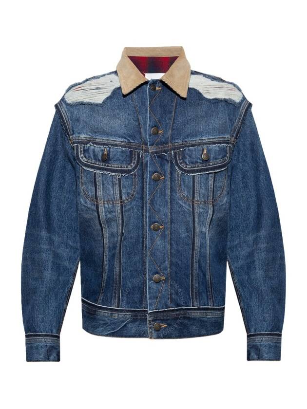 Cotton Denim Jacket Blue - MAISON MARGIELA - BALAAN 2