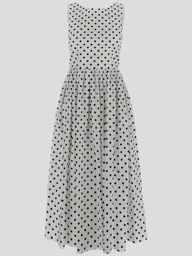 Polka dot midi dress F6JHVTHS5R7 - DOLCE&GABBANA - BALAAN 2