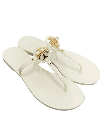 Miller Mini Flat Thong Flip Flop Ivory - TORY BURCH - BALAAN 2