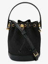 Women s Monogram Mini Black Bucket Bag 152130 001 - TORY BURCH - BALAAN 2