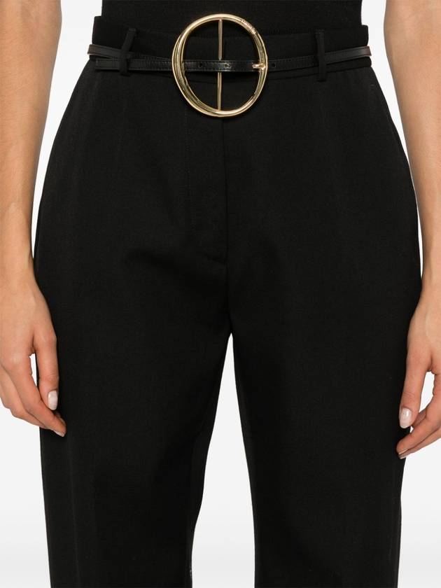 Lanvin Trousers Black - LANVIN - BALAAN 5