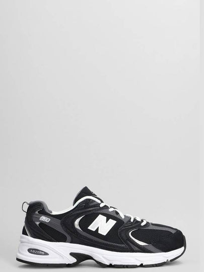 530 Classic Low Top Sneakers Black - NEW BALANCE - BALAAN 2